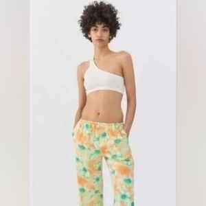 Urban Outfitters Jenna Satin Pull-On Pants